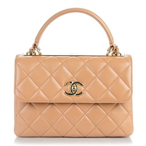 chanel beige trendy|trendy chanel bag.